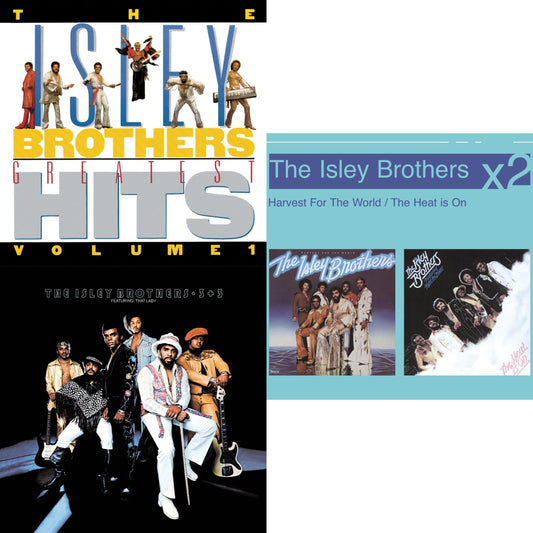 Isley Brothers - Isley Brothers Greatest Hits Vol.1 & 3 Plus 3 & Heat Is On - CD Bundle