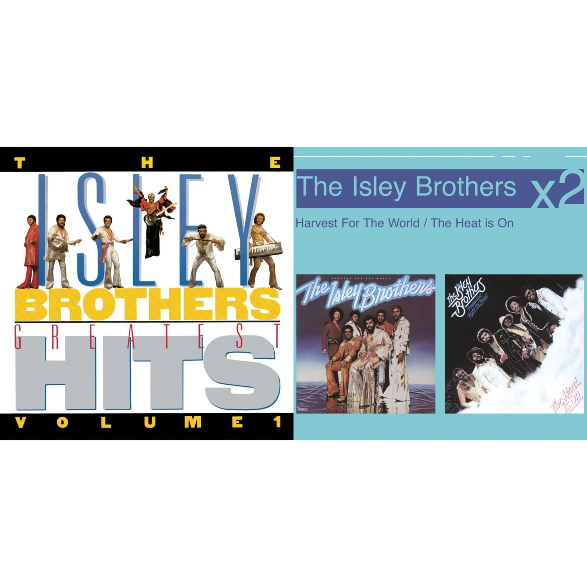 Isley Brothers - Isley Brothers Greatest Hits Vol.1 & Heat Is On - CD Bundle