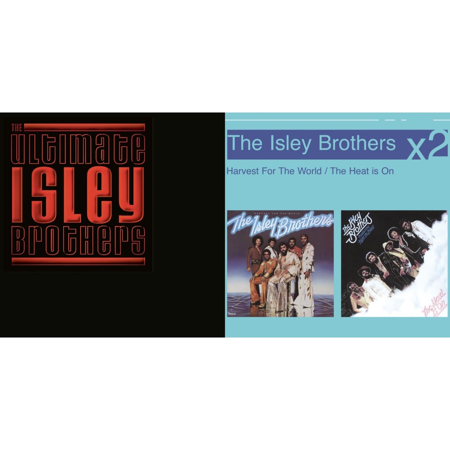 Isley Brothers - Ultimate Isley Brothers & Heat Is On - CD Bundle