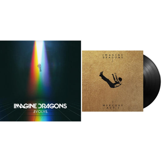 Imagine Dragons - Mercury – Act 1 & Evolve - LP Vinyl Bundle
