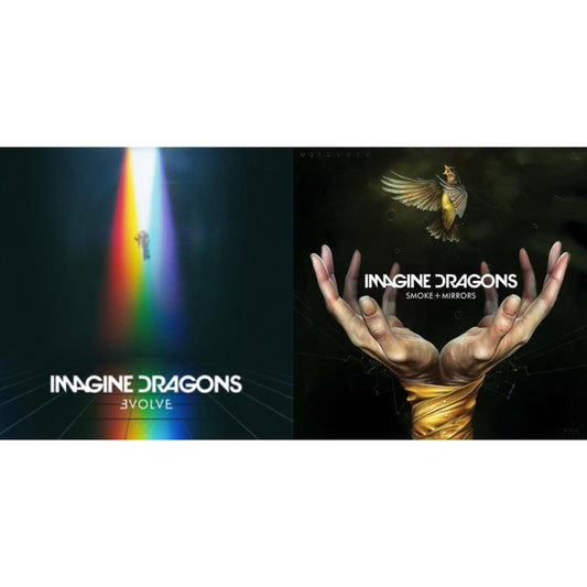 Imagine Dragons - Evolve & Smoke & Mirrors - LP Vinyl Bundle