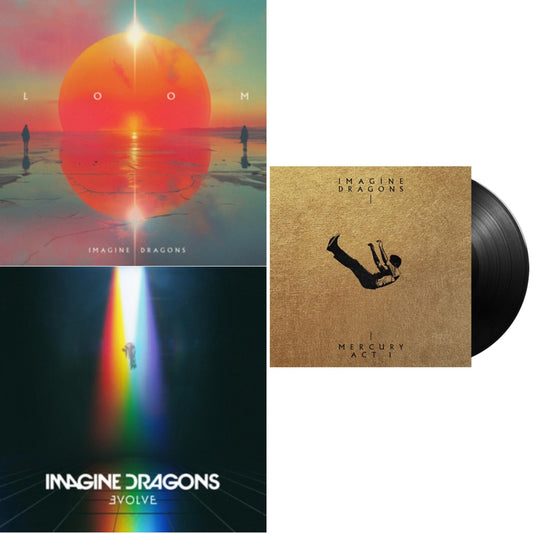Imagine Dragons - Mercury – Act 1 & Loom (Translucent Coke Bottle Green LP Vinyl) & Evolve