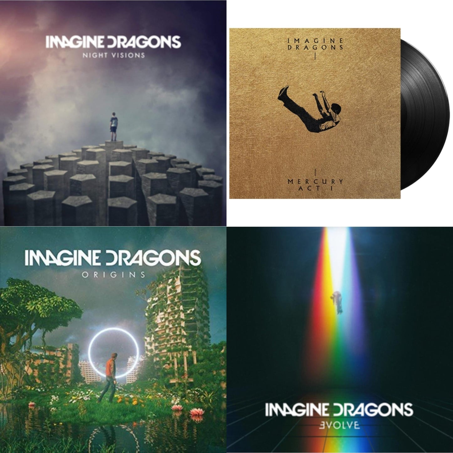 Imagine Dragons - Mercury – Act 1 & Night Visions & Evolve & Origins (2 LP)