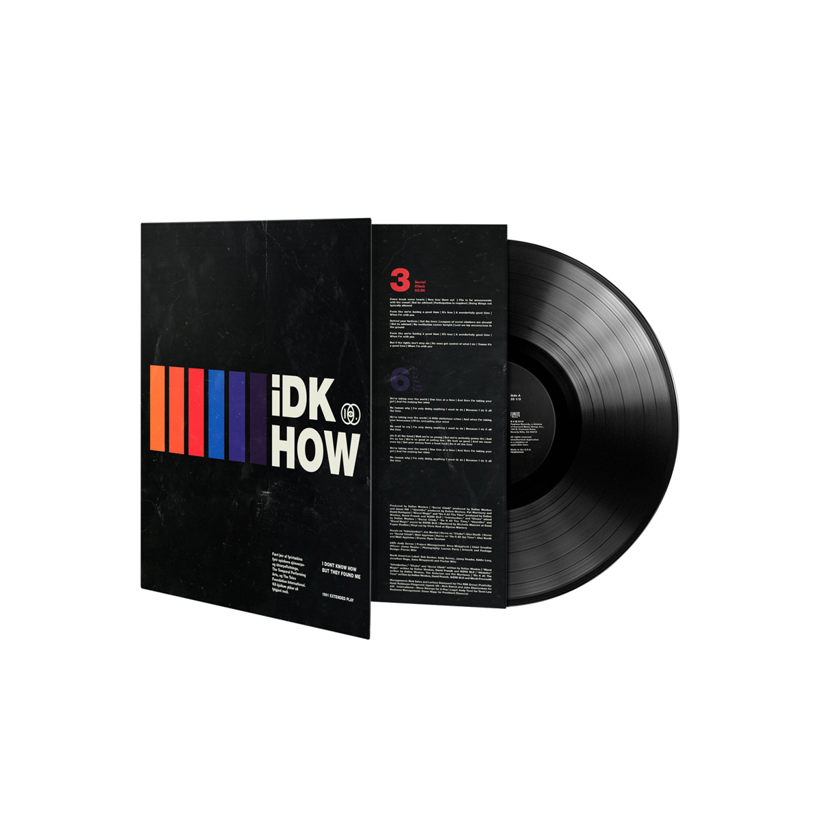 I DONT KNOW HOW BUT THEY FOUND ME - 1981 Extended Play - Black Vinyl Record