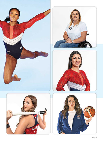 RISE Women In Sports - Caitlin Clark, Olivia Dunne, Coco Gauff, Countdown To Olympics, Women's Soccer, NIL Pioneers Earning Millions, Chloe V. Mitchell, GOATS, Female Empowerment, Title IX, +More!
