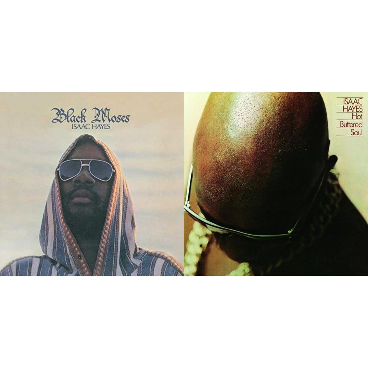 Isaac Hayes - Hot Buttered Soul (180G) & Black Moses(2-LP Vinyl)