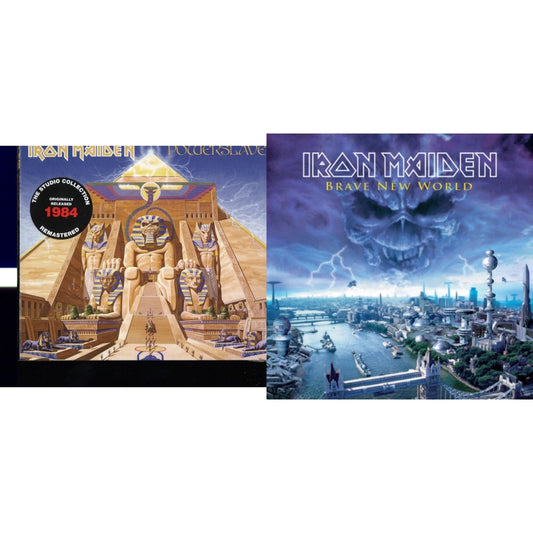 Iron Maiden - Powerslave & Brave New World - CD Bundle
