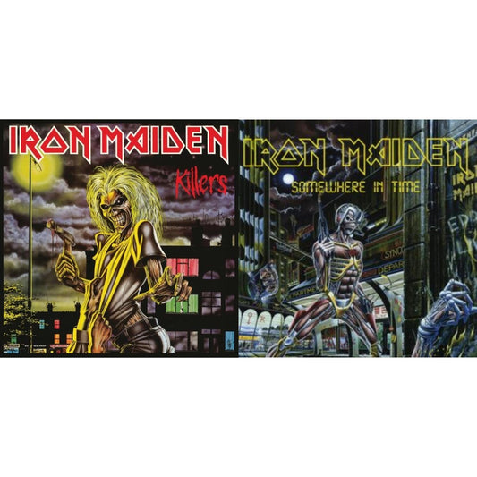 Iron Maiden - Killers & Somewhere In Time - LP Vinyl Bundle