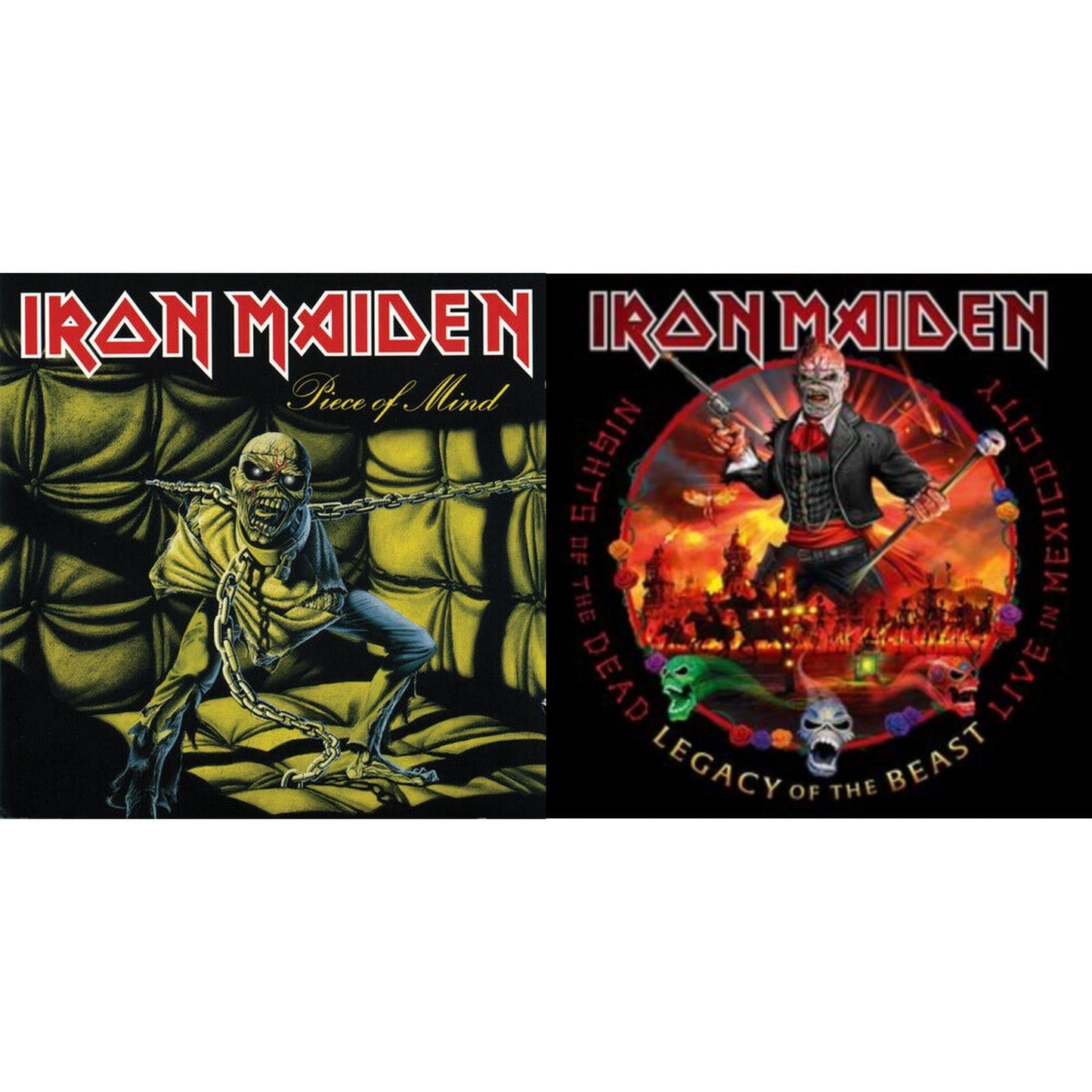 Iron Maiden - Piece Of Mind & Nights Of The Dead, Legacy Of The Beast: Live In Mexico City (X) (3LP/180G)