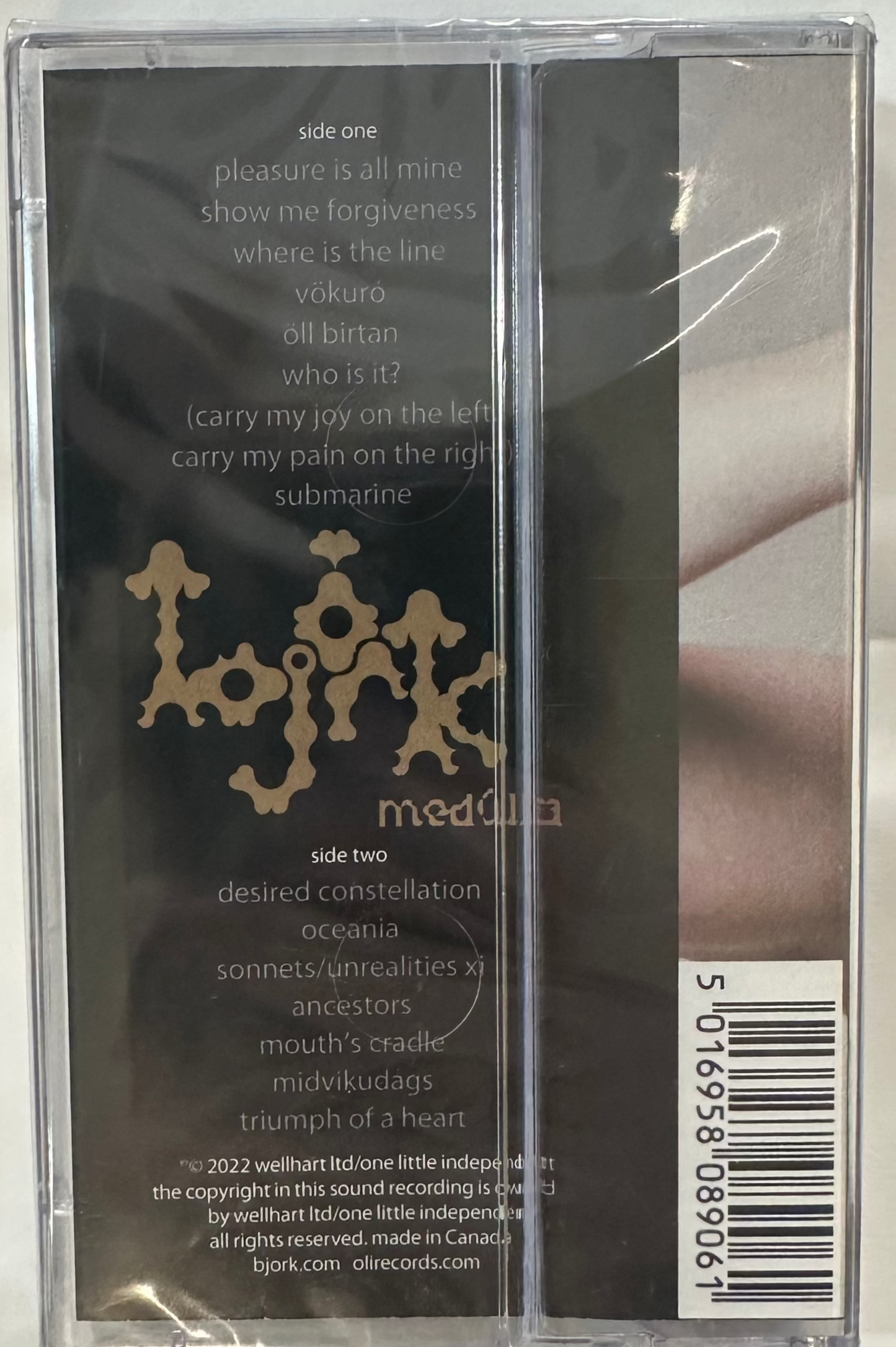Björk – Medúlla Cassette Tape