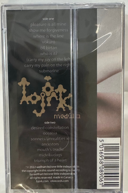 Björk – Medúlla Cassette Tape