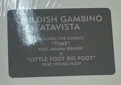Childish Gambino - Atavista 2x Vinyl LP Record