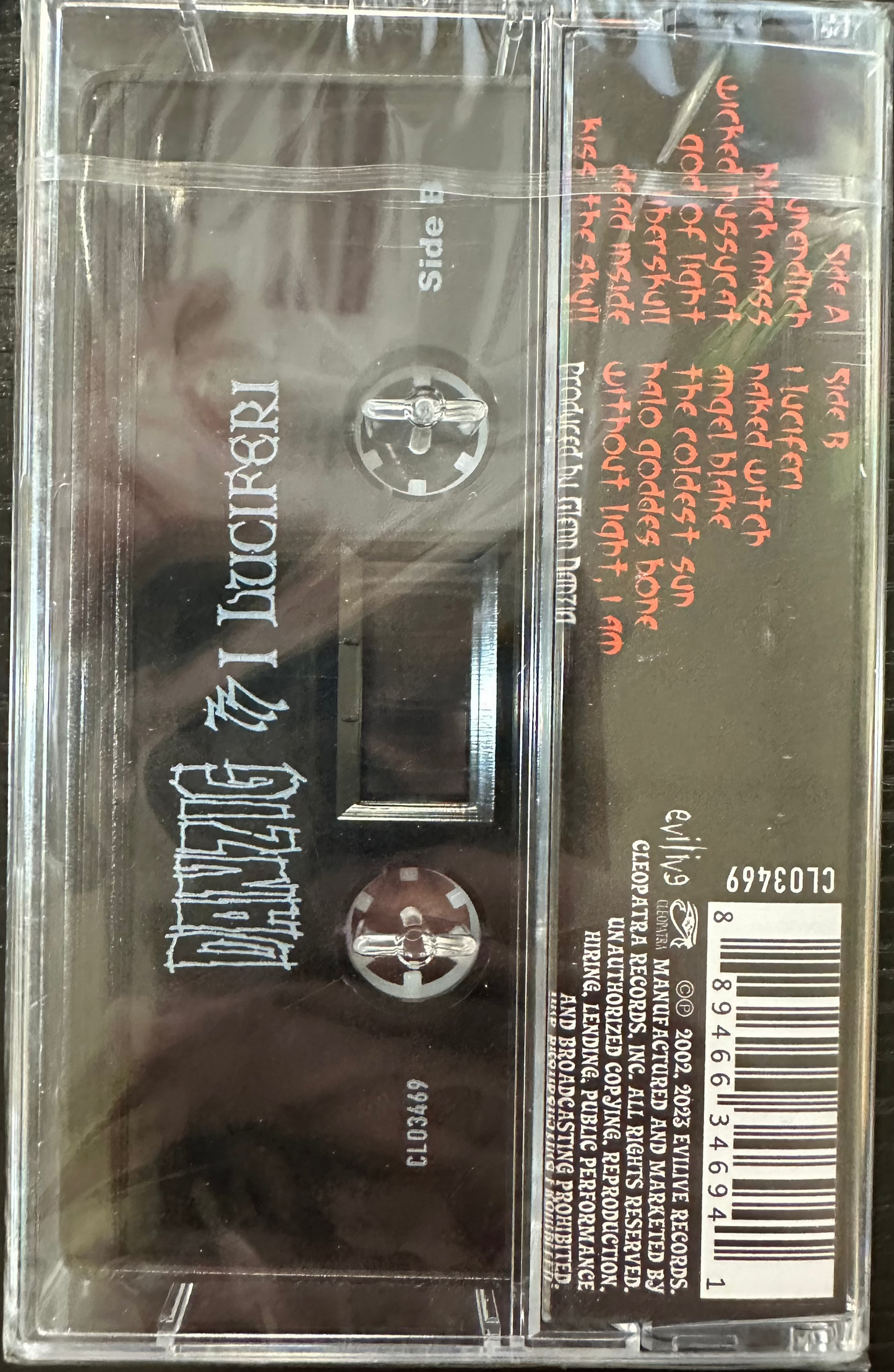 Danzig - Danzig 7:77: I Luciferi Cassette Tape