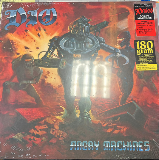 Dio – Angry Machines [Remastered 180 Gram] Vinyl LP Record