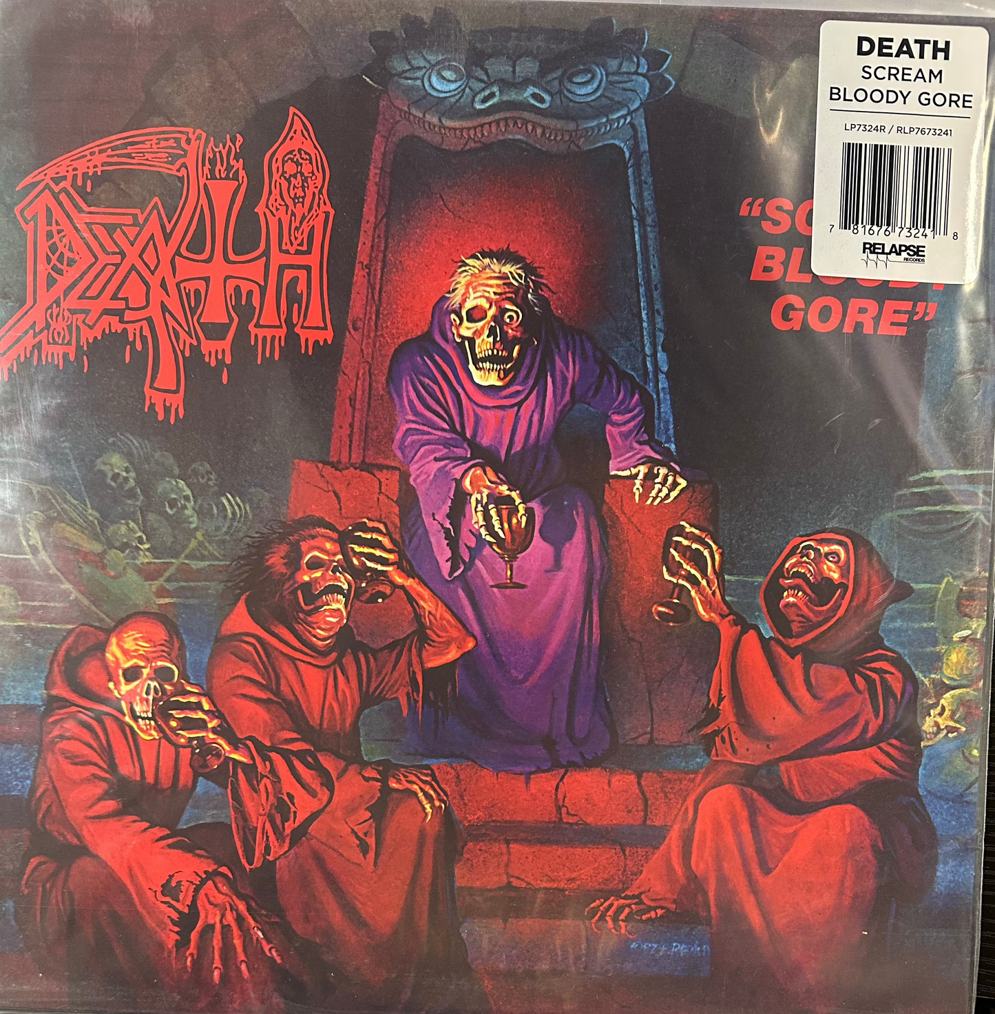 Death - Scream Bloody Gore Vinyl LP Record