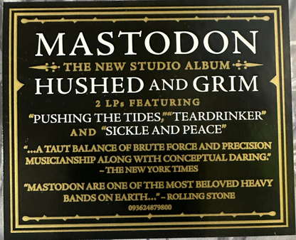 Mastodon - Hushed And Grim 2x Vinyl LP Record