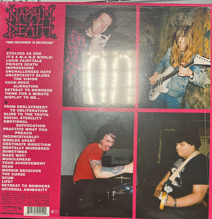 Napalm Death - From Enslavement To Obliteration Vinyl LP Record