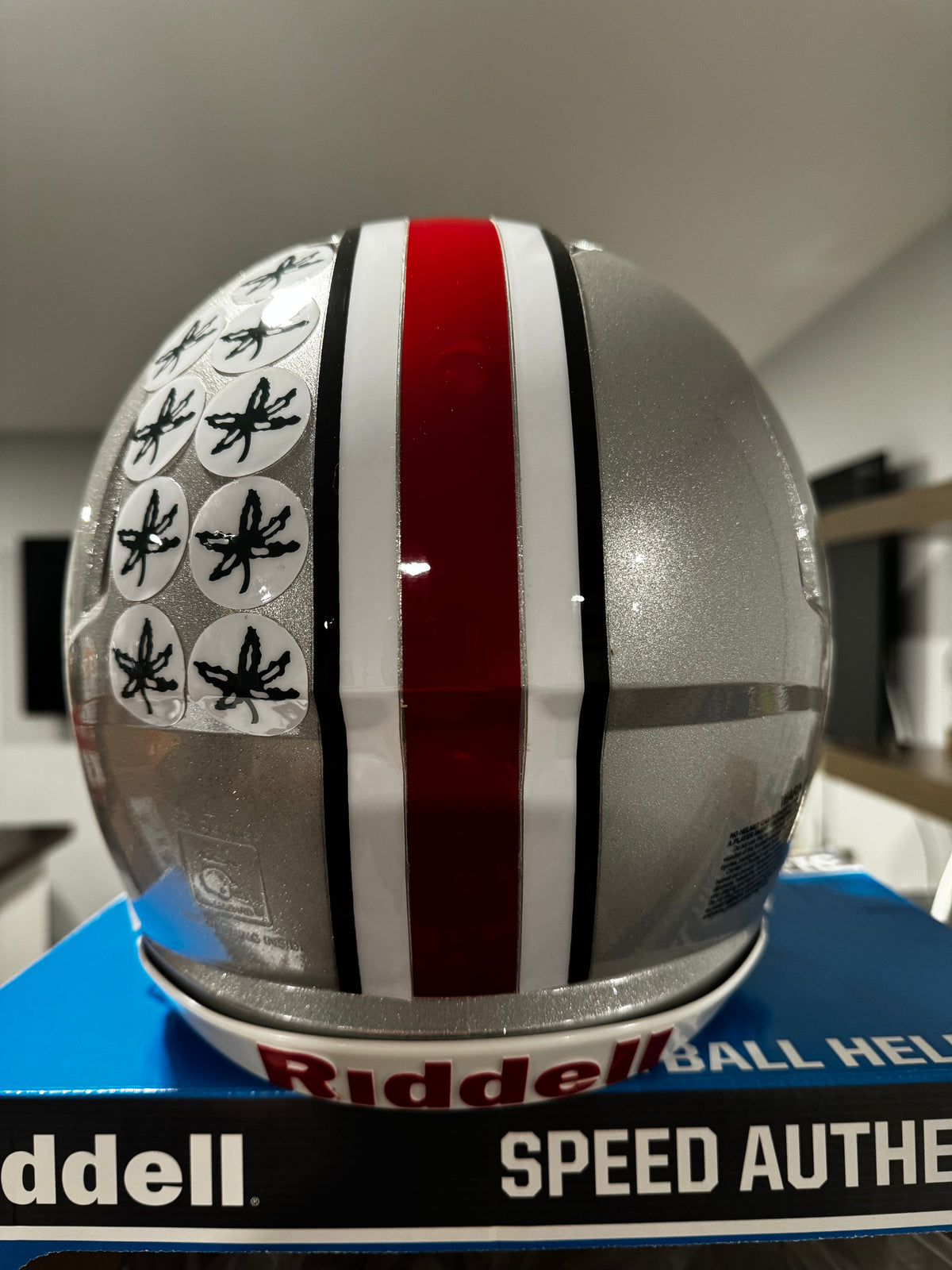Ohio State Buckeyes Full Size Authentic Speed Football Helmet - NCAA