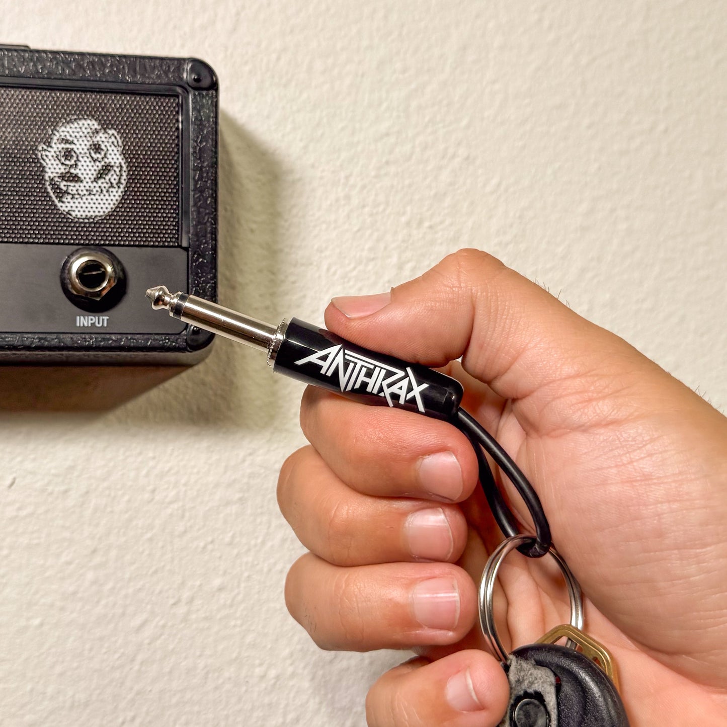 Anthrax Magnetic Jack Rack® Pluginz Keychains