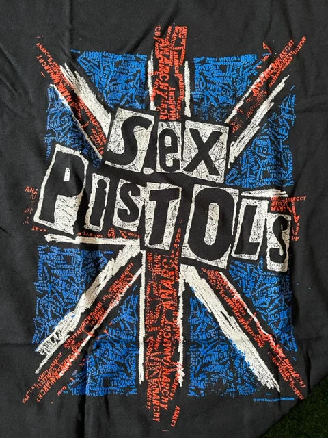 Sex Pistols Union Jack Flag Mens T-shirt