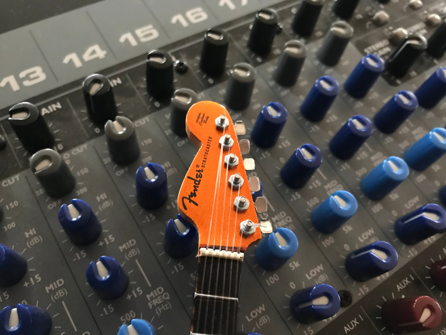 Officially Licensed Kenny Wayne Shepherd Mini Fender™ Strat™ Copperboy Guitar Model