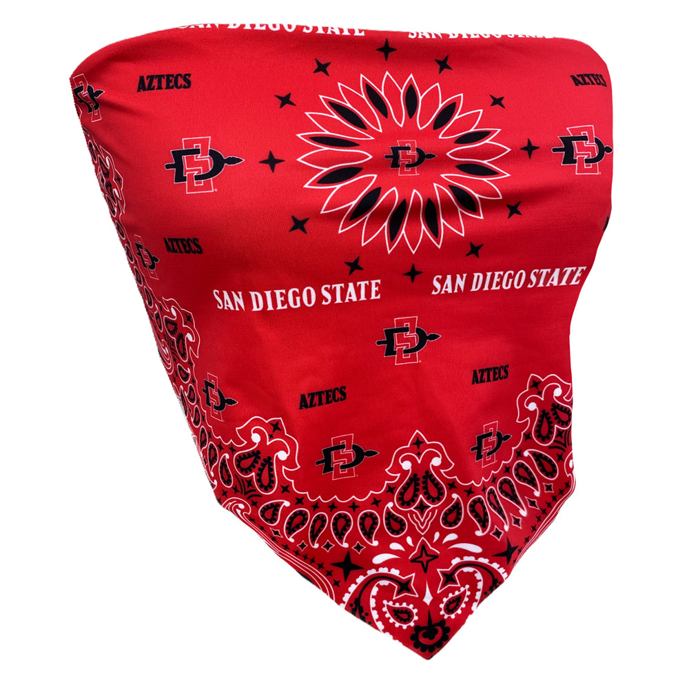 San Diego State Aztecs Womens Bandana Top Officially Licensed