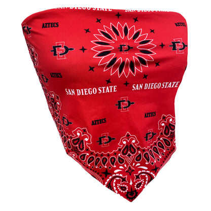 San Diego State Aztecs Womens Bandana Top Officially Licensed
