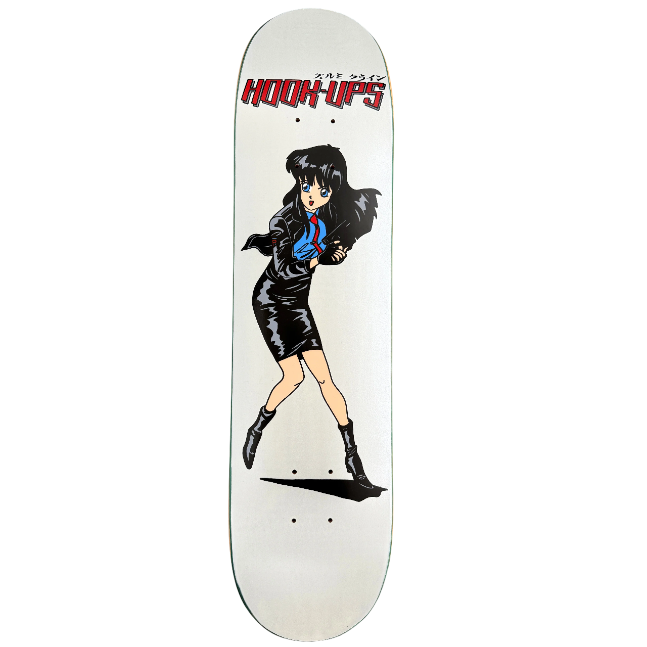 Hook-Ups Police Girl Skateboard Deck - 7.5"