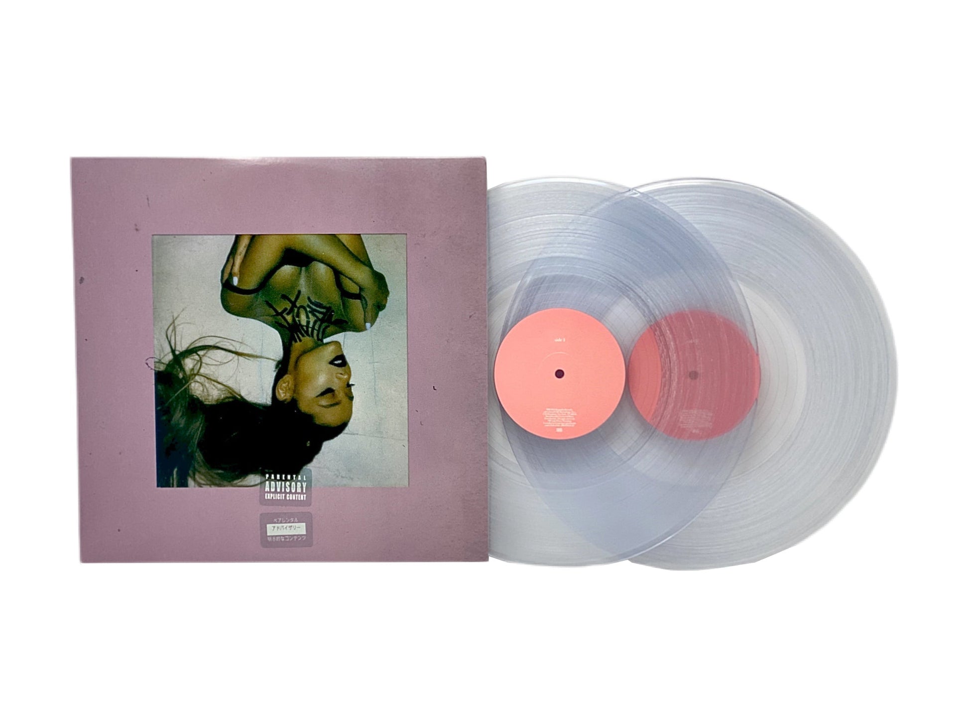 Ariana Grande - thank u, next (Limited Edition Clear Colored Double LP) Vinyl Record