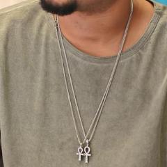 Mini Ankh - Silver Polished