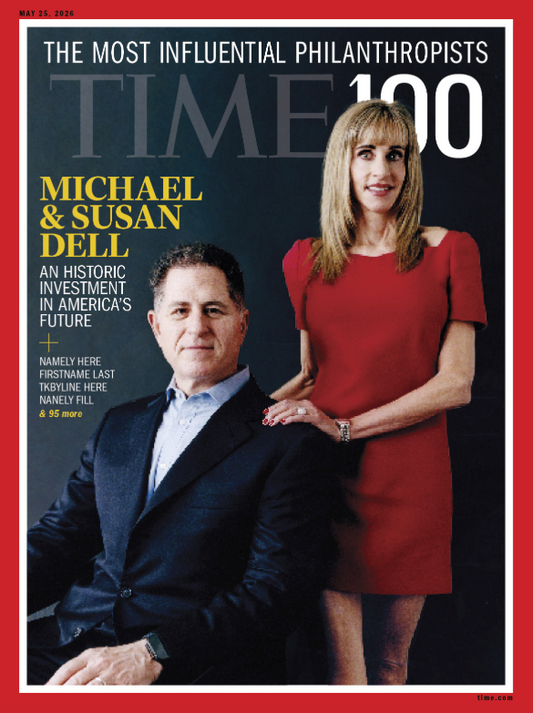 TIME 100 Most Influential People in Philanthropy - 05.25.26: Michael & Susan Dell
