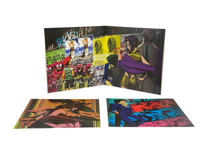 Cowboy Bebop Original Series Soundtrack (Limited Edition Clear w/ Black, Blue and Pink Splatter 2x LP) Vinyl Record