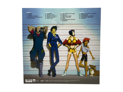 Cowboy Bebop Original Series Soundtrack (Limited Edition Clear w/ Black, Blue and Pink Splatter 2x LP) Vinyl Record