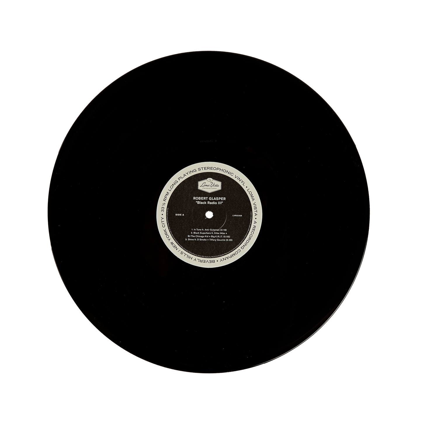 Robert Glasper - Black Radio III Black Vinyl Record