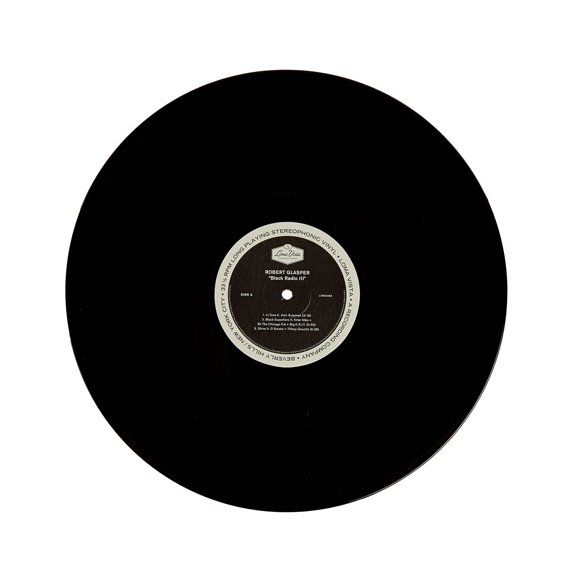 Robert Glasper - Black Radio III Black Vinyl Record