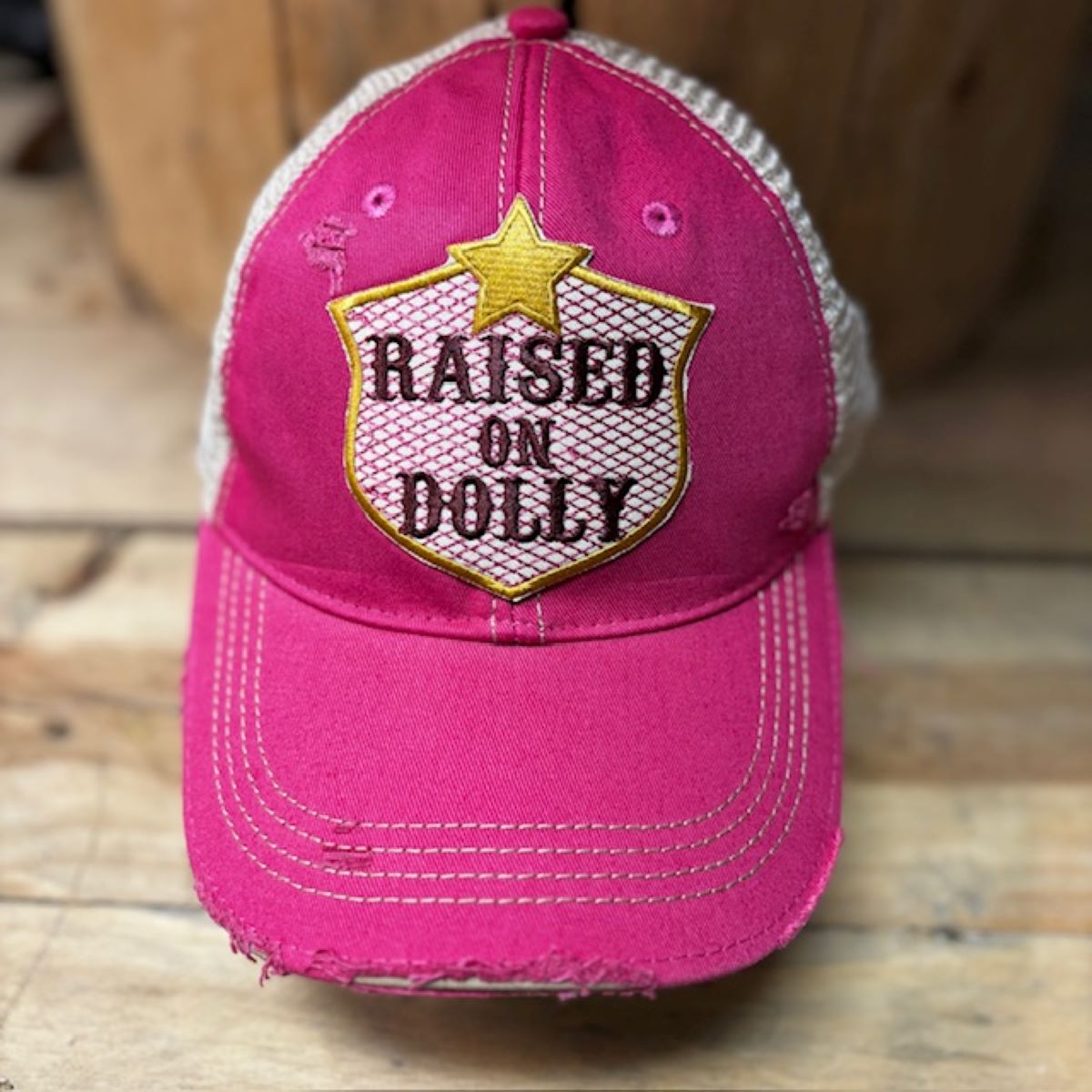 Raised on Dolly Hat~New Design~