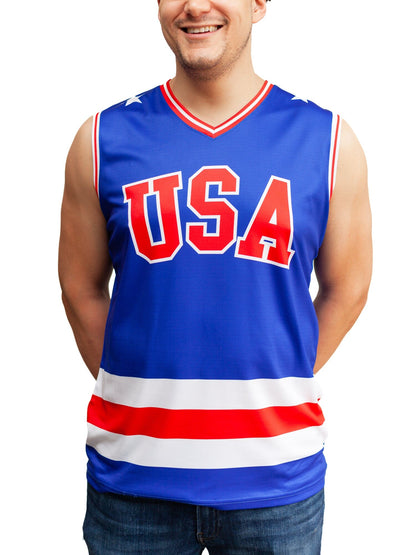 USA Miracle on Ice 1980 Hockey Tank