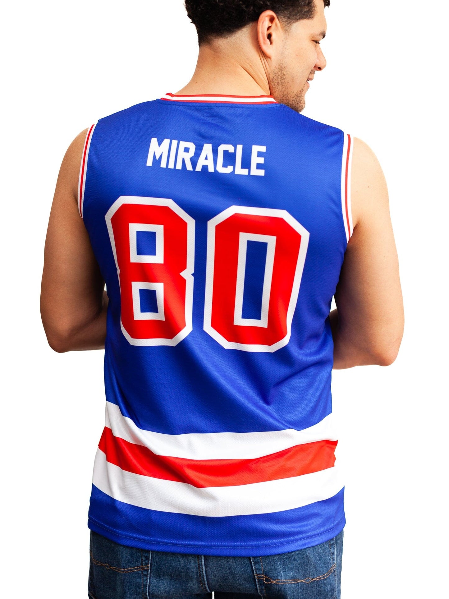 USA Miracle on Ice 1980 Hockey Tank