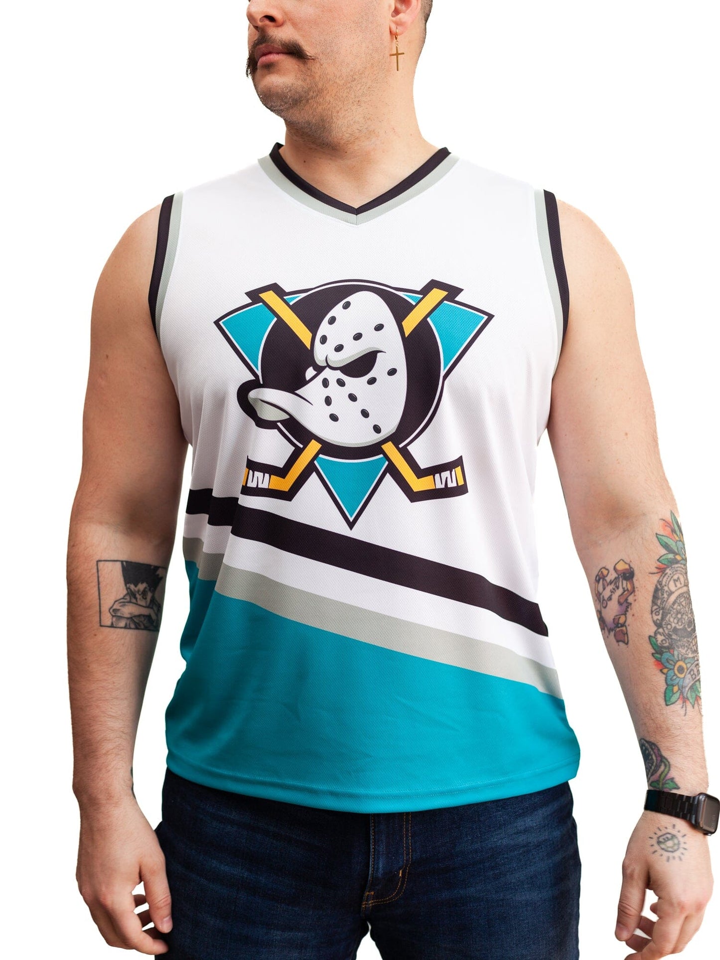 Anaheim Ducks Retro Alternate Away Hockey Tank