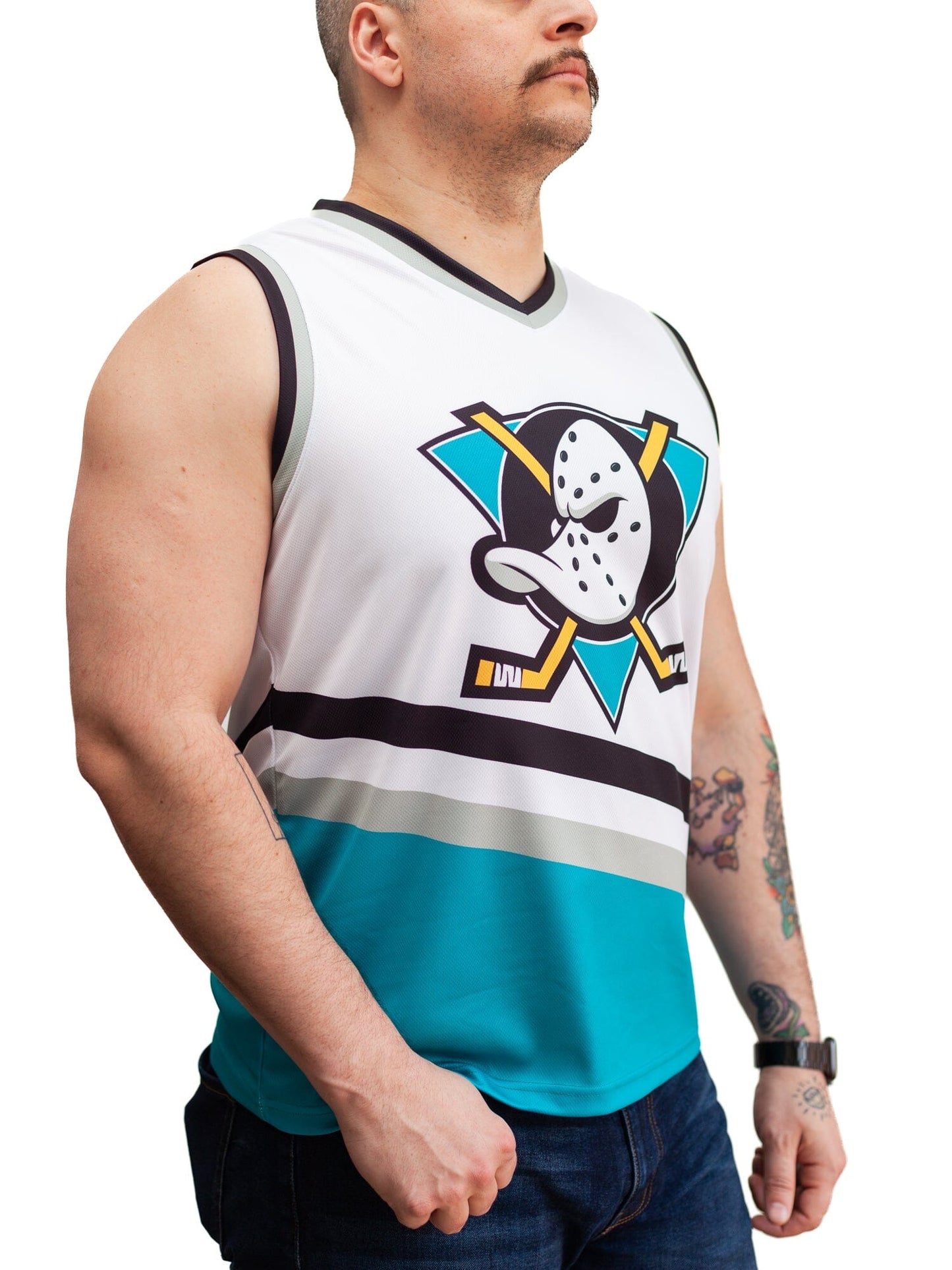 Anaheim Ducks Retro Alternate Away Hockey Tank