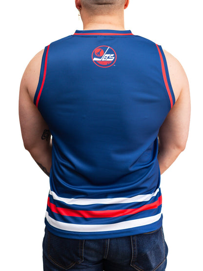 Winnipeg Jets Navy Retro Alternate Hockey Tank