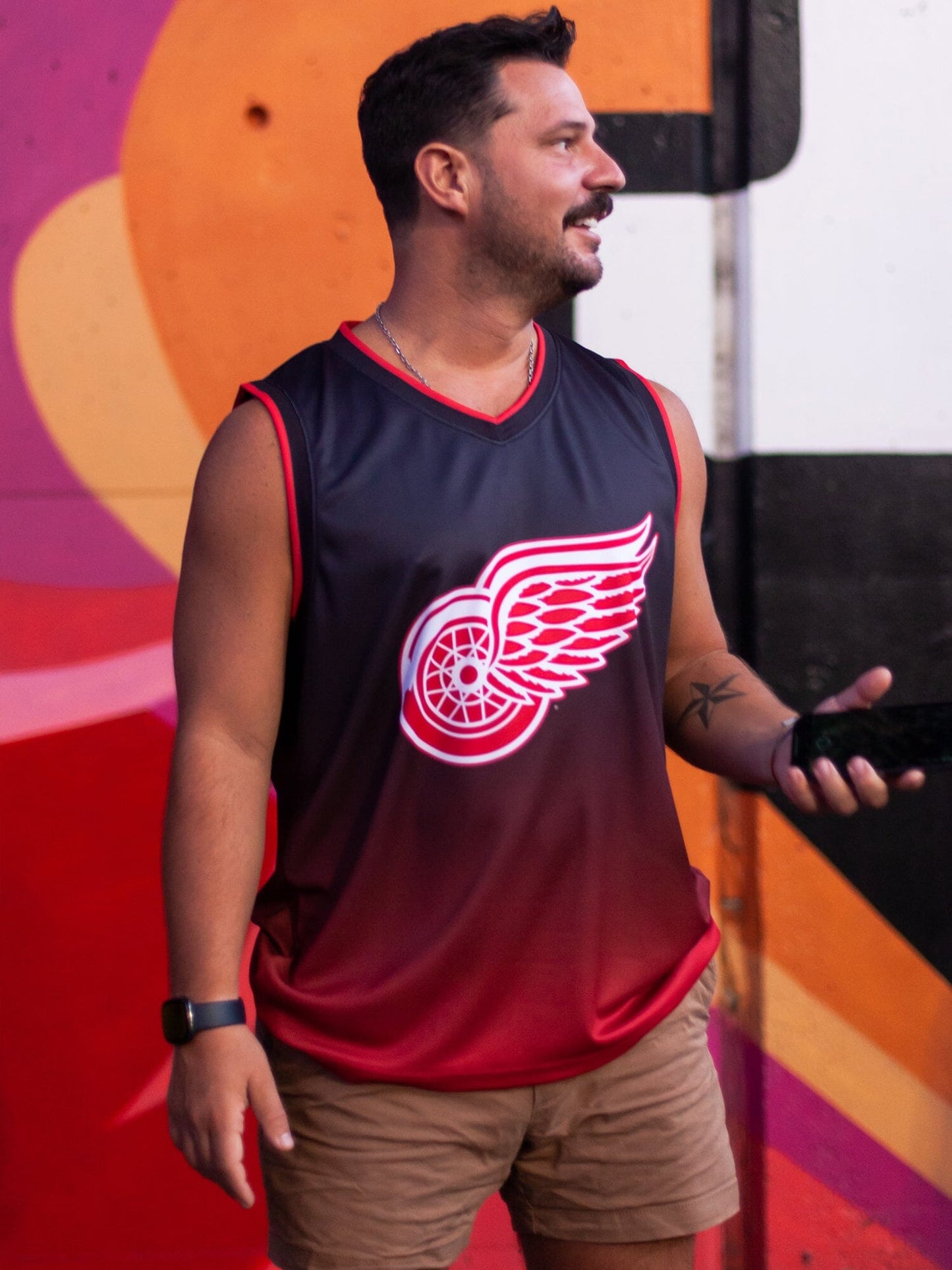 Detroit Red Wings "99 Series" Mash-up Hockey Tank