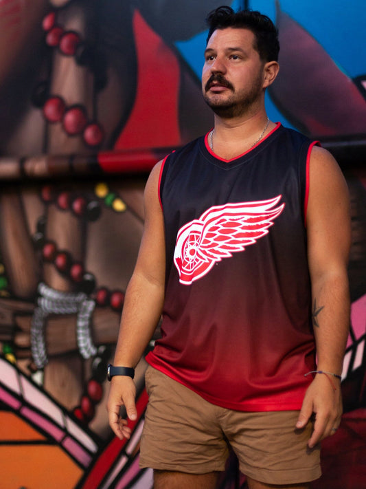 Detroit Red Wings "99 Series" Mash-up Hockey Tank