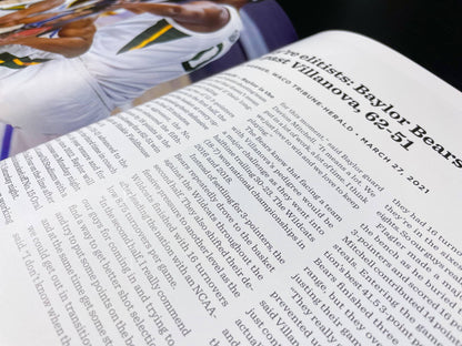 One Standing: Baylor's Magical Run to the National Championship Book