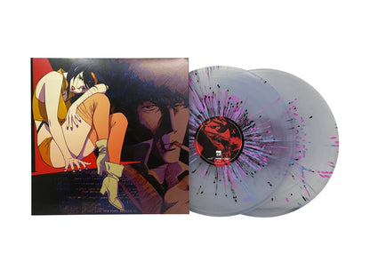 Cowboy Bebop Original Series Soundtrack (Limited Edition Clear w/ Black, Blue and Pink Splatter 2x LP) Vinyl Record