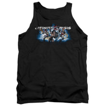 Load image into Gallery viewer, Infinite Crisis Ic Blue Mens Tank Top Shirt Black