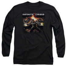 Load image into Gallery viewer, Infinite Crisis Batmen Mens Long Sleeve Shirt Black