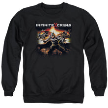 Load image into Gallery viewer, Infinite Crisis Batmen Mens Crewneck Sweatshirt Black