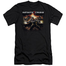 Load image into Gallery viewer, Infinite Crisis Batmen Premium Bella Canvas Slim Fit Mens T Shirt Black