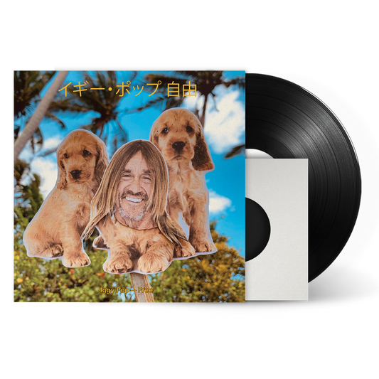 Iggy Pop Limited Edition Free LP Designed By Maurizio Cattelan Vinyl Record